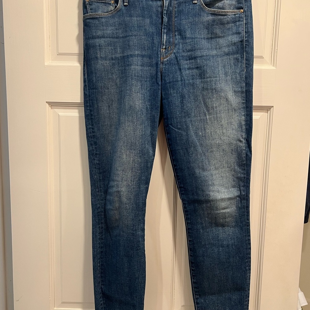 MOTHER Blue Ankle & Cropped Jeans